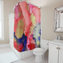 Einzigartiges Rosa Lila-Gold-Metallic