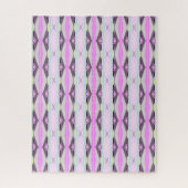 Einzigartiges rosa Muster Puzzle (Vertikal)