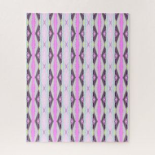 Einzigartiges rosa Muster Puzzle