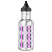 Einzigartiges rosa Muster Trinkflasche (Rechts)