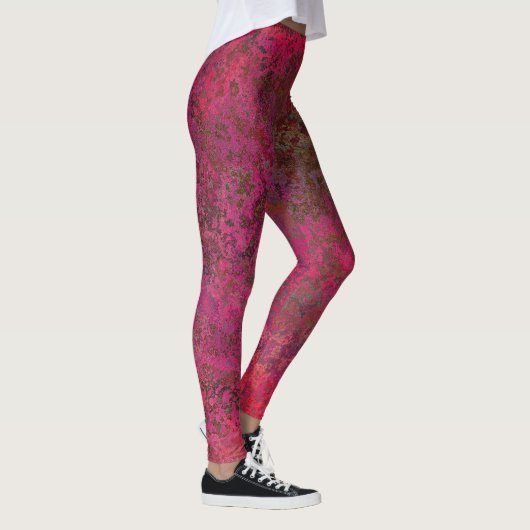 Einzigartiges Rot Leggings (Rechts)