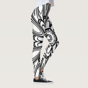 einzigartiges, schönes Design der Blume Leggings