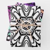 einzigartiges, schönes Mandala-Design Geschenkpapier Set (Beispiel)