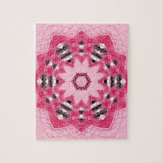 einzigartiges, schönes Mandala-Design Puzzle (Vertikal)
