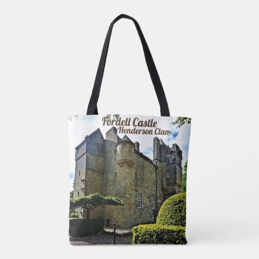 Einzigartiges schottisches Schloss Henderson Clan Tasche (Rückseite)