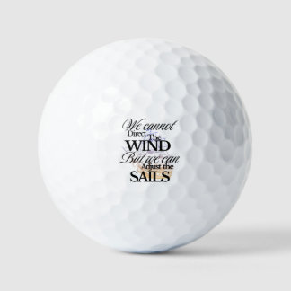 Einzigartiges Schwarz-Weiß-Grafik-Vintage Golfball