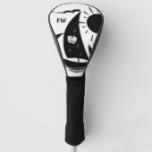 Einzigartiges Segeldesign für das Theater Golf Headcover (Vorderseite)