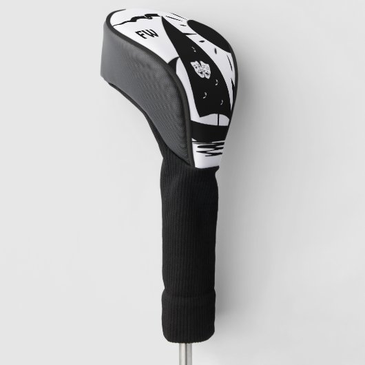 Einzigartiges Segeldesign für das Theater Golf Headcover (angewinkelt)