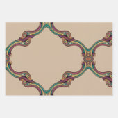 Einzigartiges Set für das Wrapping von Papierblätt Geschenkpapier Set (Vorderseite 2)