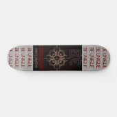 Einzigartiges Skateboard Deck 7¾" (Horizontal)