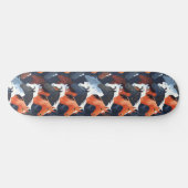 Einzigartiges Skateboard für Coole Pferdedecke (Horizontal)