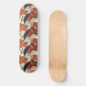 Einzigartiges Skateboard für Coole Pferdedecke (Vorderseite)