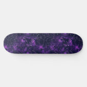 Einzigartiges Skateboard für Lila Astrologie-Desig (Horizontal)