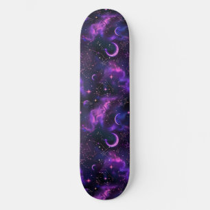 Einzigartiges Skateboard für Lila Astrologie-Desig