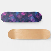 Einzigartiges Skateboard für Lila Astrologie-Desig (Horizontal)