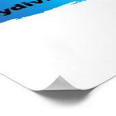 Einzigartiges Skydiving Poster (Ecke)