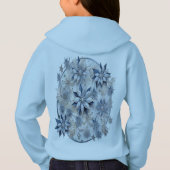 Einzigartiges Snowflakdesign Hoodie (Rückseite)