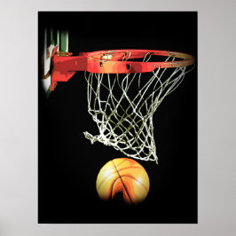 Einzigartiges Special Trendy Basketball Motivation Poster