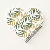 Einzigartiges Spiral Round Notebook Design auf Zaz Notizblock (Rückseite)