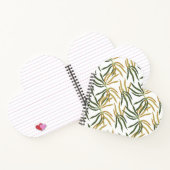 Einzigartiges Spiral Round Notebook Design auf Zaz Notizblock (Innenseite)