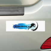 Einzigartiges Sporttauchen Autoaufkleber (Auf Auto)
