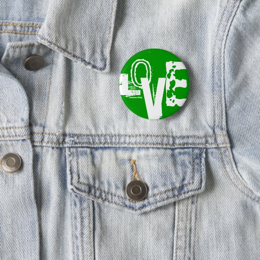 Einzigartiges Stadtbild LIEBE Graffiti Design Button (Beispiel)