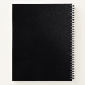 Einzigartiges Star Spiral Notebook - Stellar Desig Notizblock (Rückseite)