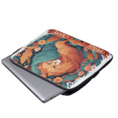 "Einzigartiges Stethoskopdesign in Herzform Laptopschutzhülle (Vorne Knopf)