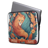 "Einzigartiges Stethoskopdesign in Herzform Laptopschutzhülle (Vorderseite Links)