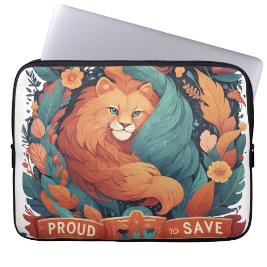 "Einzigartiges Stethoskopdesign in Herzform Laptopschutzhülle (Vorderseite)