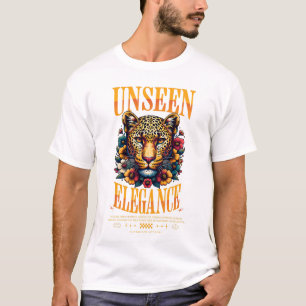 Einzigartiges stilvolles Leophard Elegantes urbane T-Shirt