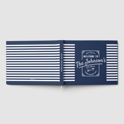 Einzigartiges Strandhaus Gästebuch (Voll)