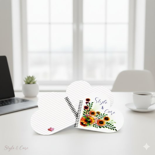 Einzigartiges Style & Care Spiral Notebook Notizblock