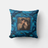 Einzigartiges, stylisches Heiratskissen für Paare Kissen (Vorderseite)