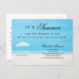 Einzigartiges Summer Real Anwesen Marketing oder P Postkarte