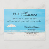 Einzigartiges Summer Real Anwesen Marketing oder P Postkarte (Vorderseite)