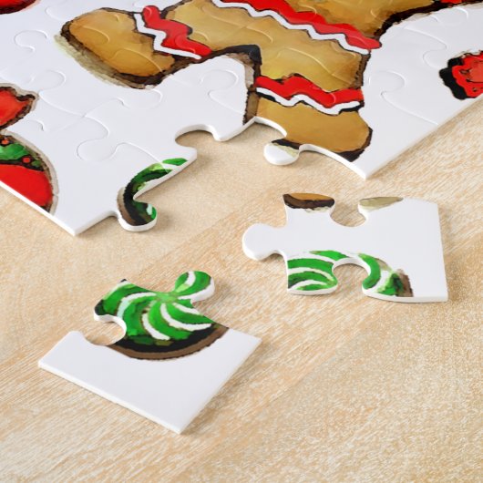 Einzigartiges Tennis Holiday Geschenk Jigsaw Puzzl Puzzle (Seite)