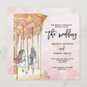 Einzigartiges Thema Hochzeit Einladung (Vorne/Hinten)