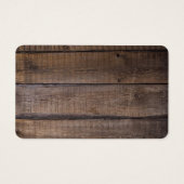 Einzigartiges Ticket für rustikale Hochzeitstouris (Rückseite)