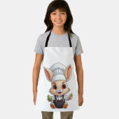 Einzigartiges Tiermuseum Niedlicher Koch Bunny Schürze (Insitu)