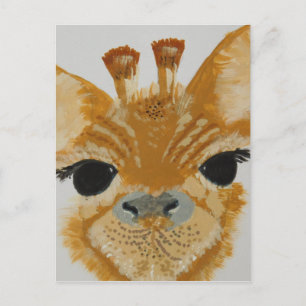 Einzigartiges trendy Modernes Auge Fangen Design G Postkarte