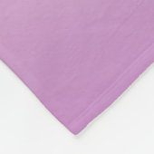 Einzigartiges überlappendes Monogramm | Sanftes La Fleecedecke (Ecke)