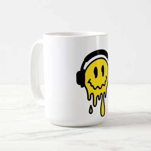 "Einzigartiges und Cooles Crazy Tasse Design: Vibr (Vorderseite Links)
