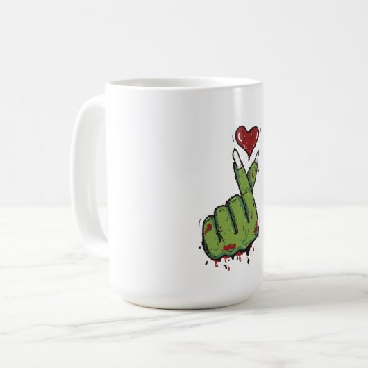 "Einzigartiges und Cooles Crazy Tasse Design: Vibr (Vorderseite Links)