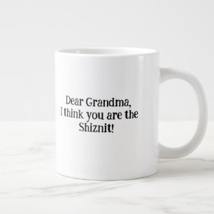Einzigartiges und perfektes Geschenk für Oma! Jumbo-Tasse