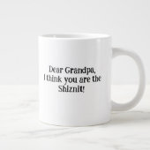 Einzigartiges und PERFEKTES GIFT für Opa! Jumbo-Tasse (Rechts)