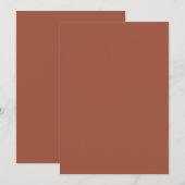 Einzigartiges und Personalisiertes Design Feiertagskarte (Vorne/Hinten)