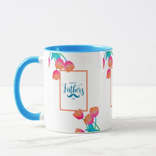 Einzigartiges und schönes Vatertagsgeschenk Tasse (Links)