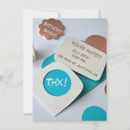 Einzigartiges und unverwechselbares Geburtstags-Ei Einladung