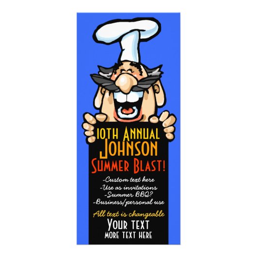 Einzigartiges Unternehmen Picknick Wiedersehen GRI Werbekarte (Vorne)